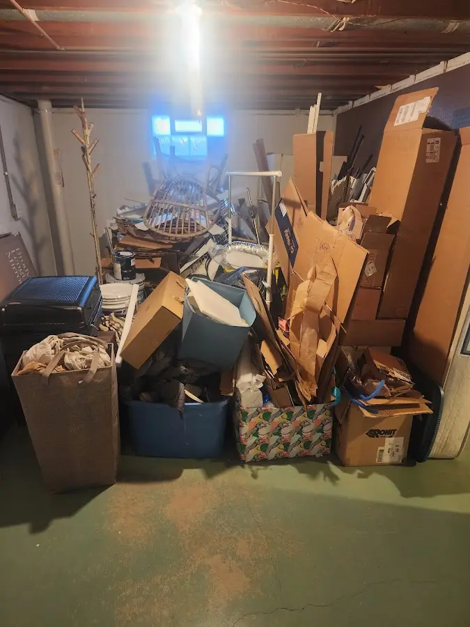 Roll-off dumpster container at job site for Construction Dumpster Rental in Brandon